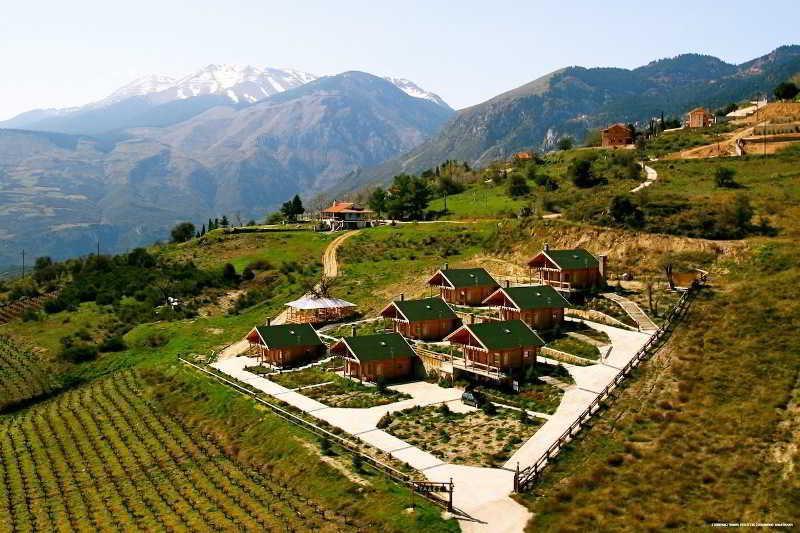 Kato Sinikia Trikalon Hyades Mountain Resort מראה חיצוני תמונה